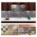 hangzhou modern kitchen design back splash metal mosaic tiles